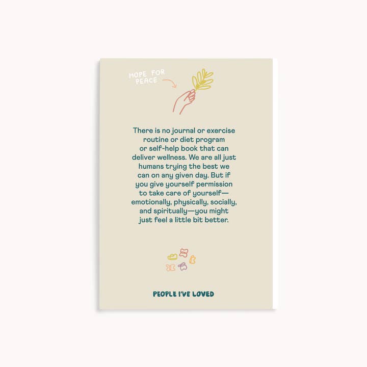 Wellness Journal from People I've Loved at Pinch in Northampton, MA