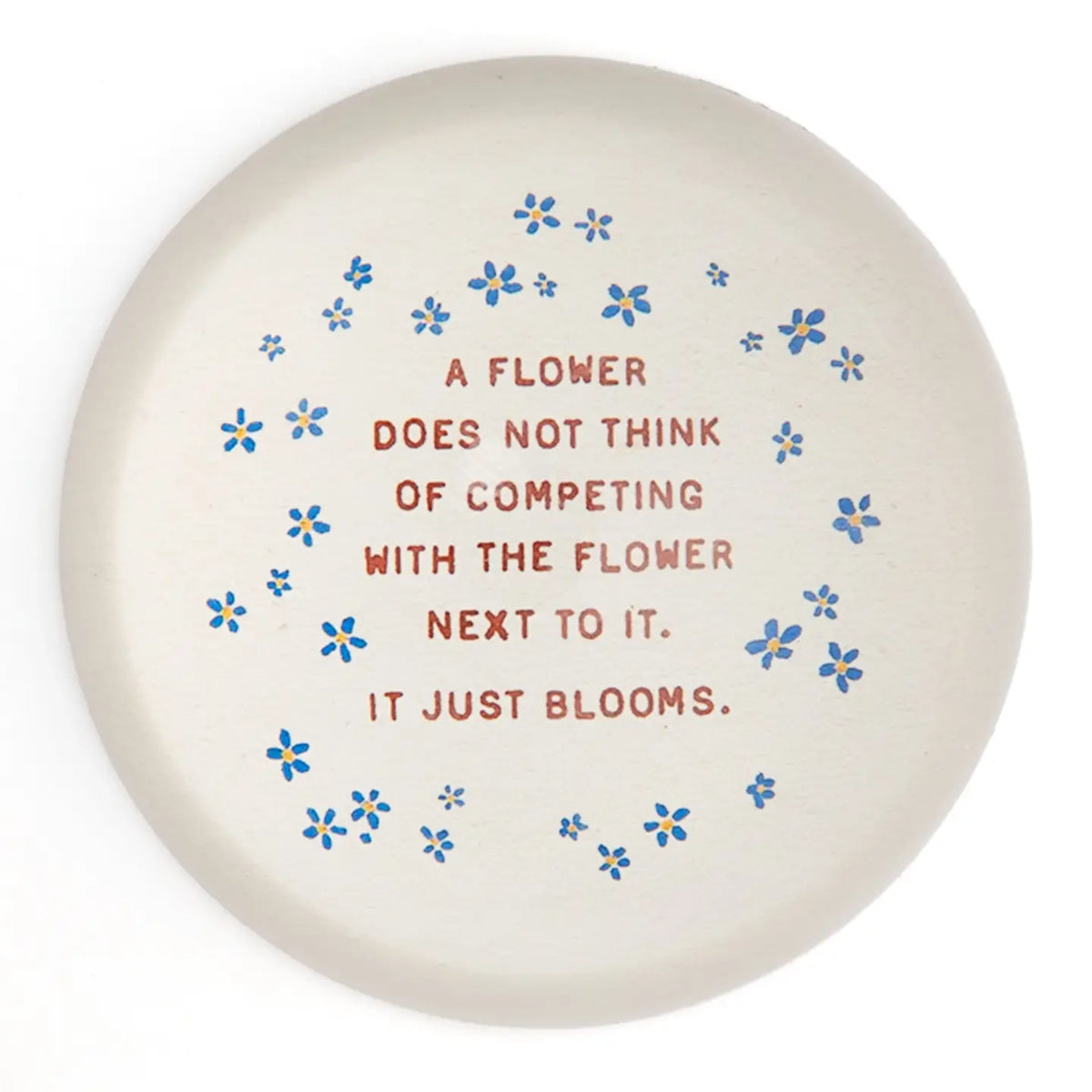 Paperweight A Flower Just Blooms