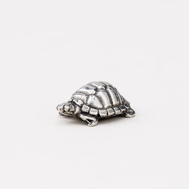 Turtle Netsuke Sculpture from Danforth Pewter at Pinch in Northampton, MA