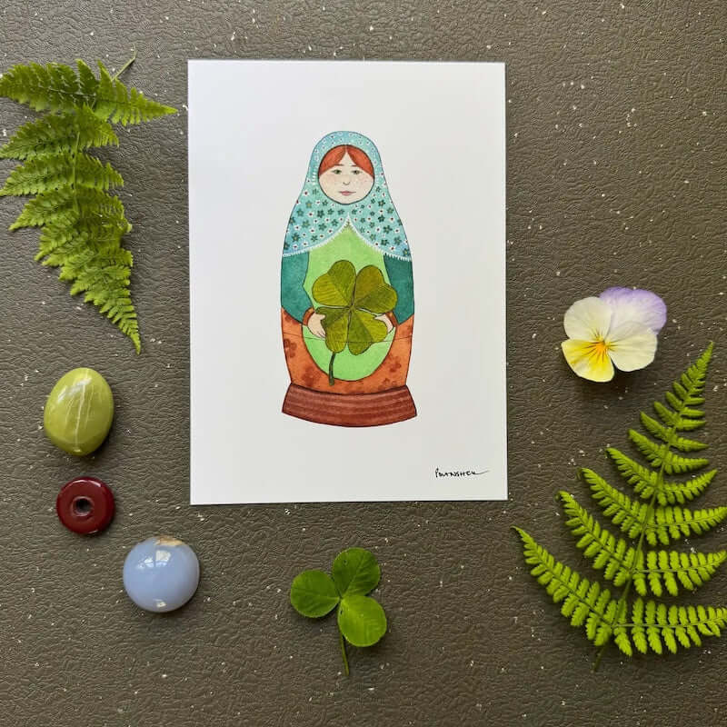 Forest Matron: The Clover 5x7 Print from Polanshek of the Hills at Pinch in Northampton, MA