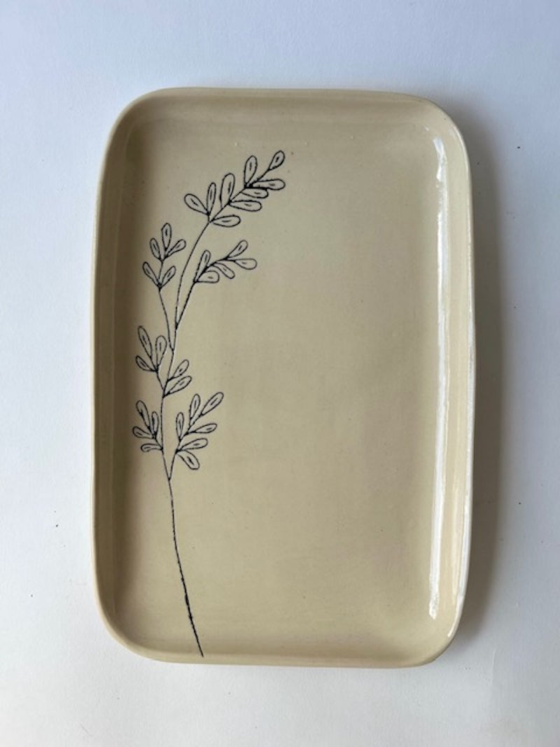 Rounded Rue Tray from CSF Ceramics at Pinch in Northampton, MA