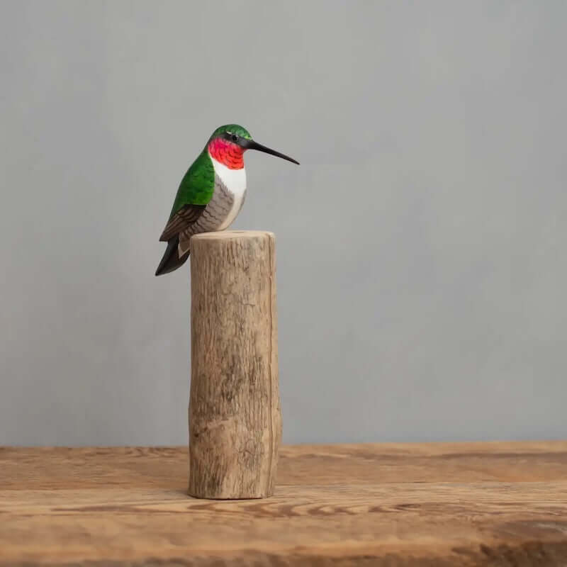 Perched Hummingbird 7.5"H at PINCH