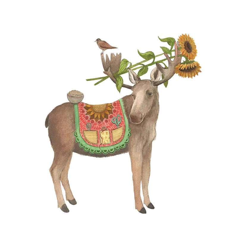 Woodland Garden: Melvin's Sunflowers 8x10 Print from Polanshek of the Hills at Pinch in Northampton, MA