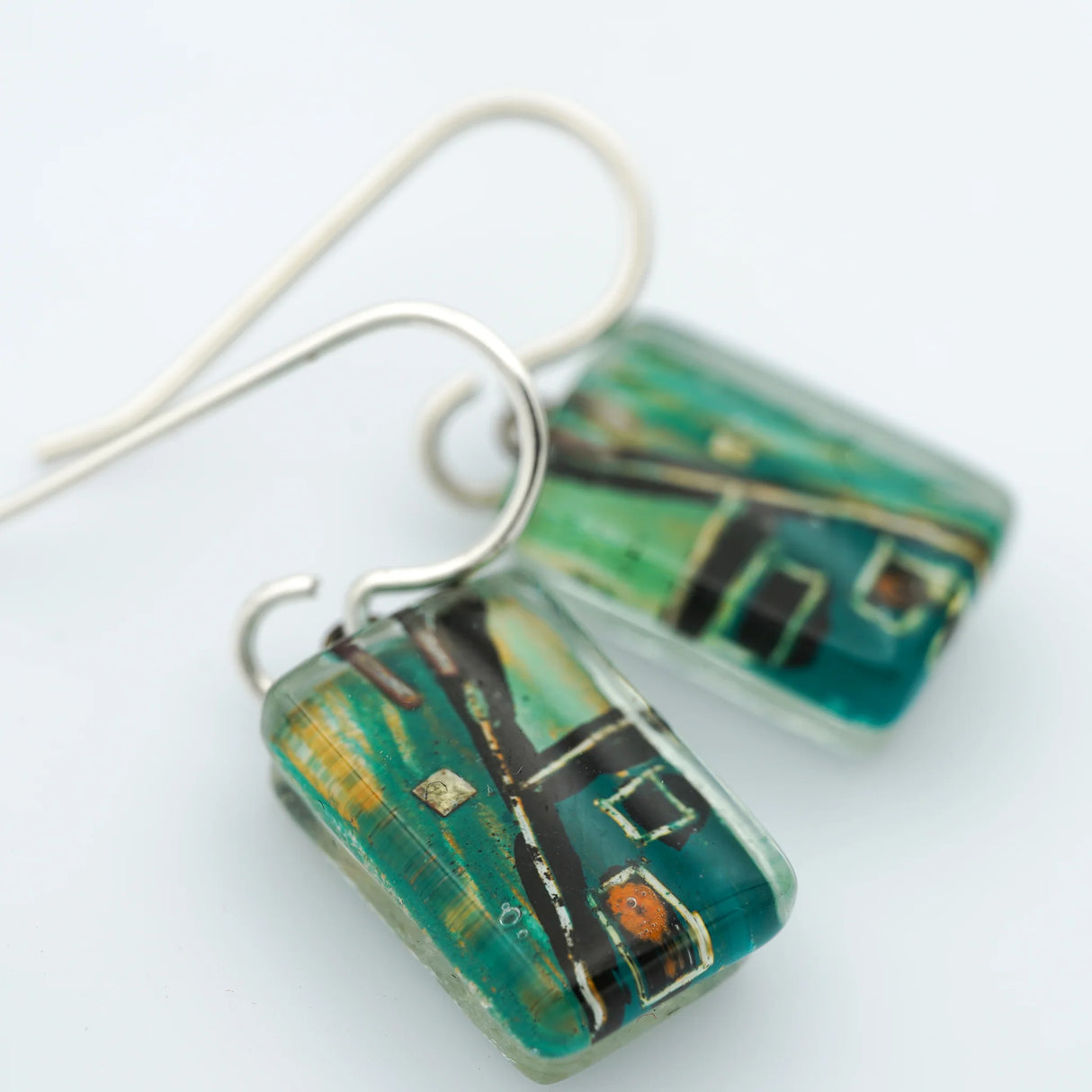 Grunhaus Drop Earrings from Momo Glassworks at Pinch in Northampton, MA