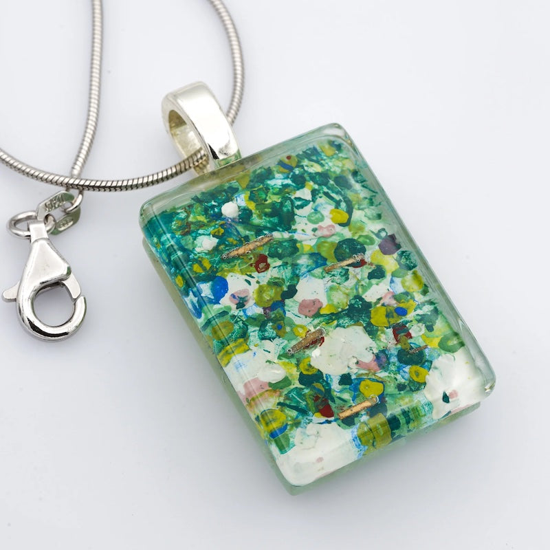 Nenuphar Necklace from Momo Glassworks at Pinch in Northampton, MA