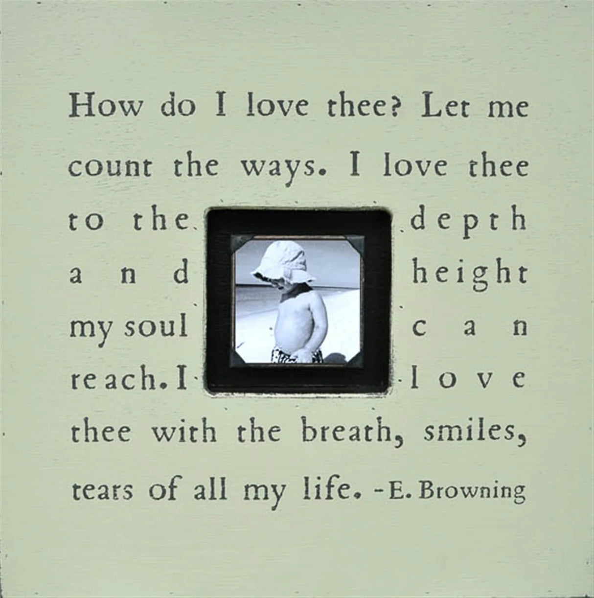 How Do I Love Thee Photobox from Sugarboo Designs at Pinch in Northampton, MA