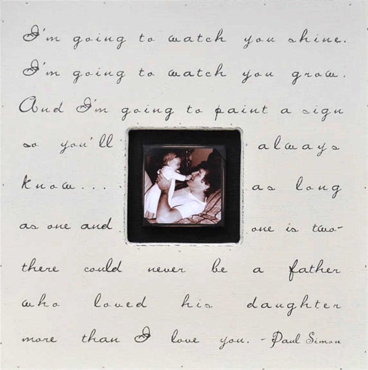 I'm Going to Watch You Shine Photobox from Sugarboo Designs at Pinch in Northampton, MA