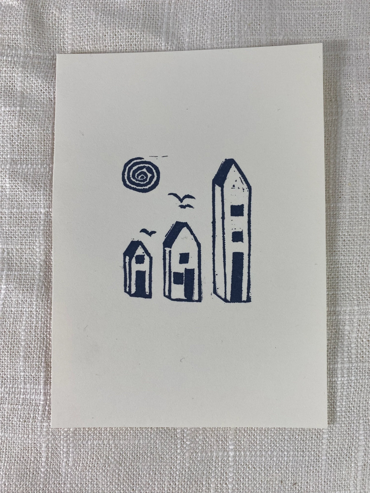3.5x5 Town Print from Kellie Rainville at Pinch in Northampton, MA