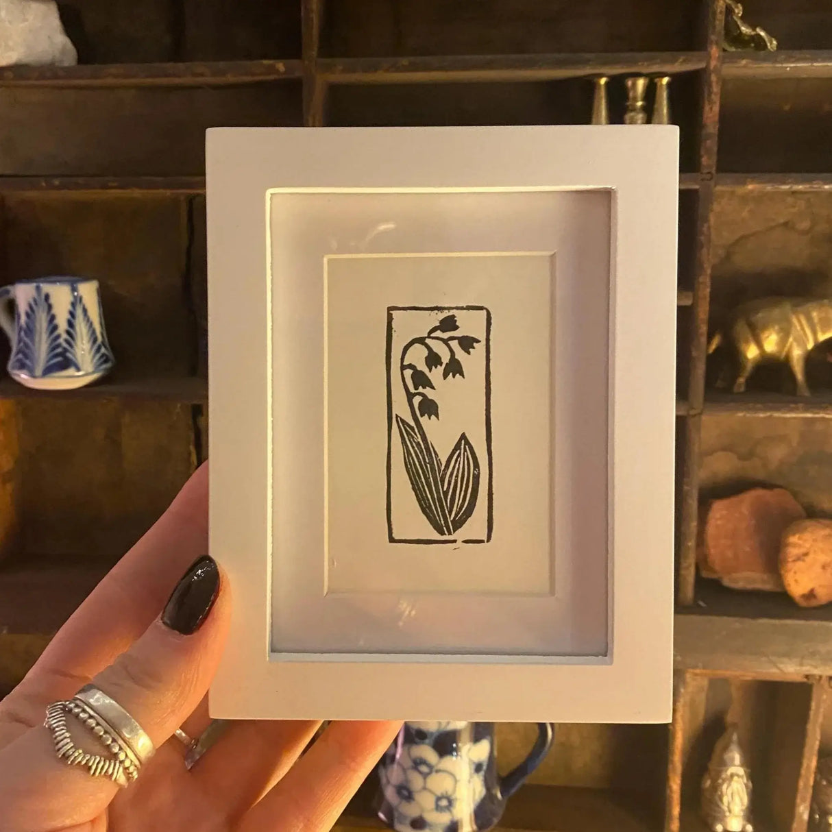 2x3 White Frame with Mat from Kellie Rainville at Pinch in Northampton, MA