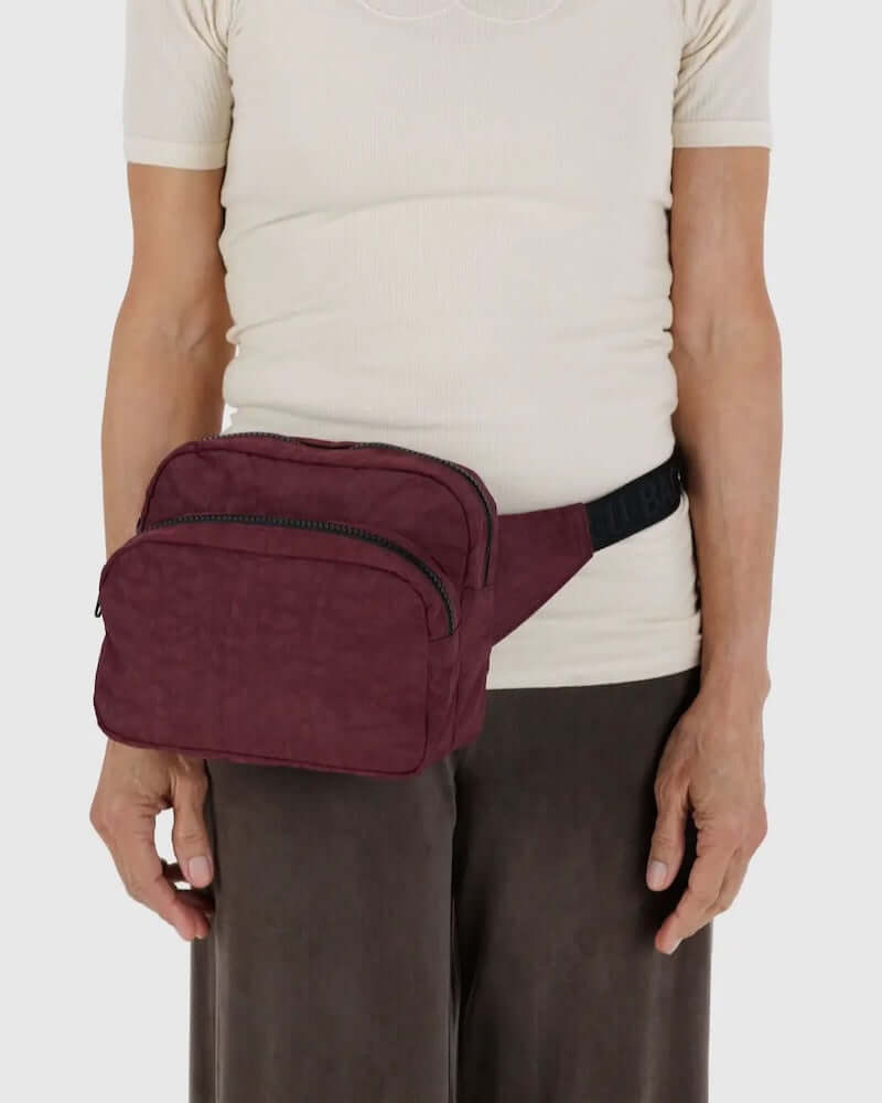 Mahogany Fanny Pack from Baggu at Pinch in Northampton, MA