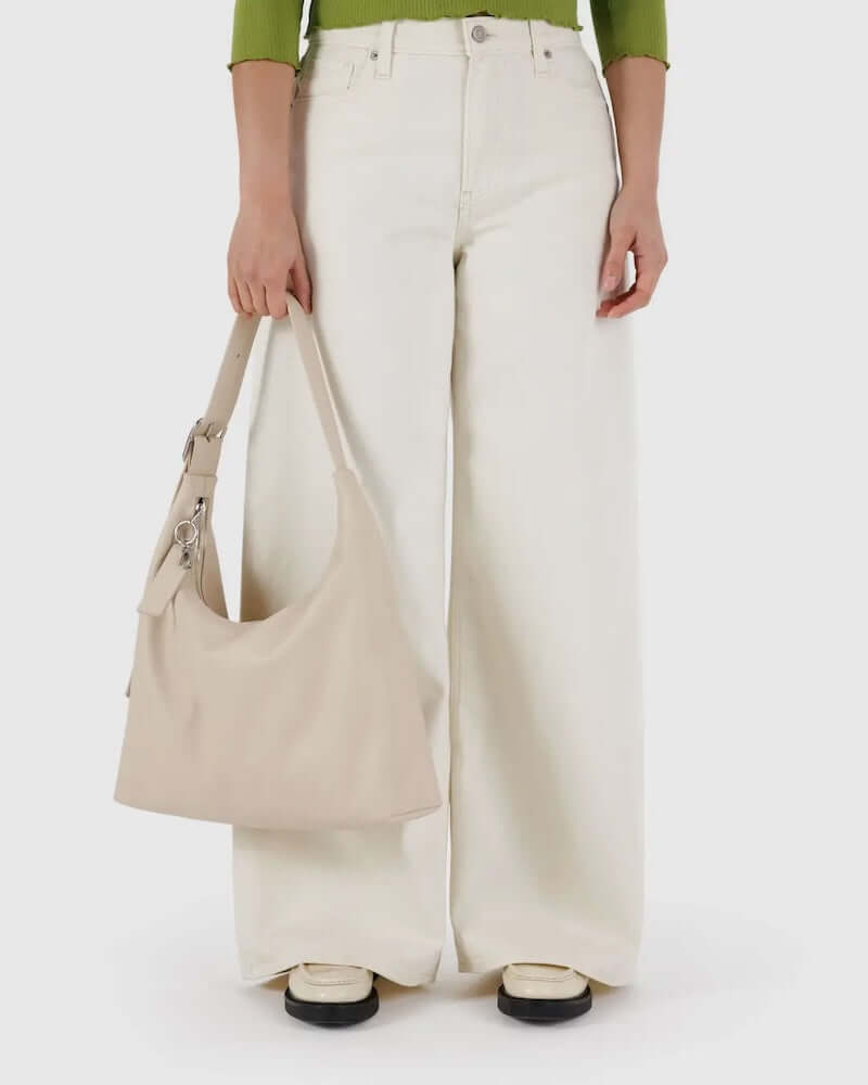 Stone Leather Shoulder Bag from Baggu at Pinch in Northampton, MA