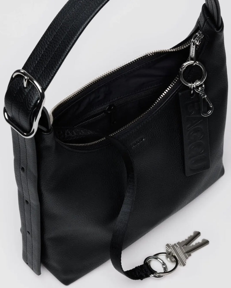 Leather Mini Black Shoulder Bag from Baggu at Pinch in Northampton, MA