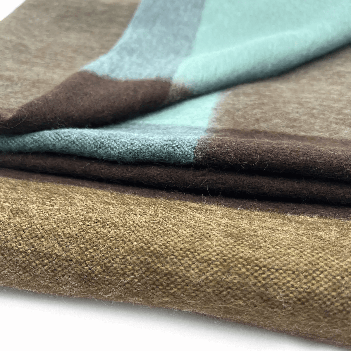 Alpaca Throw in Mosswood at PINCH