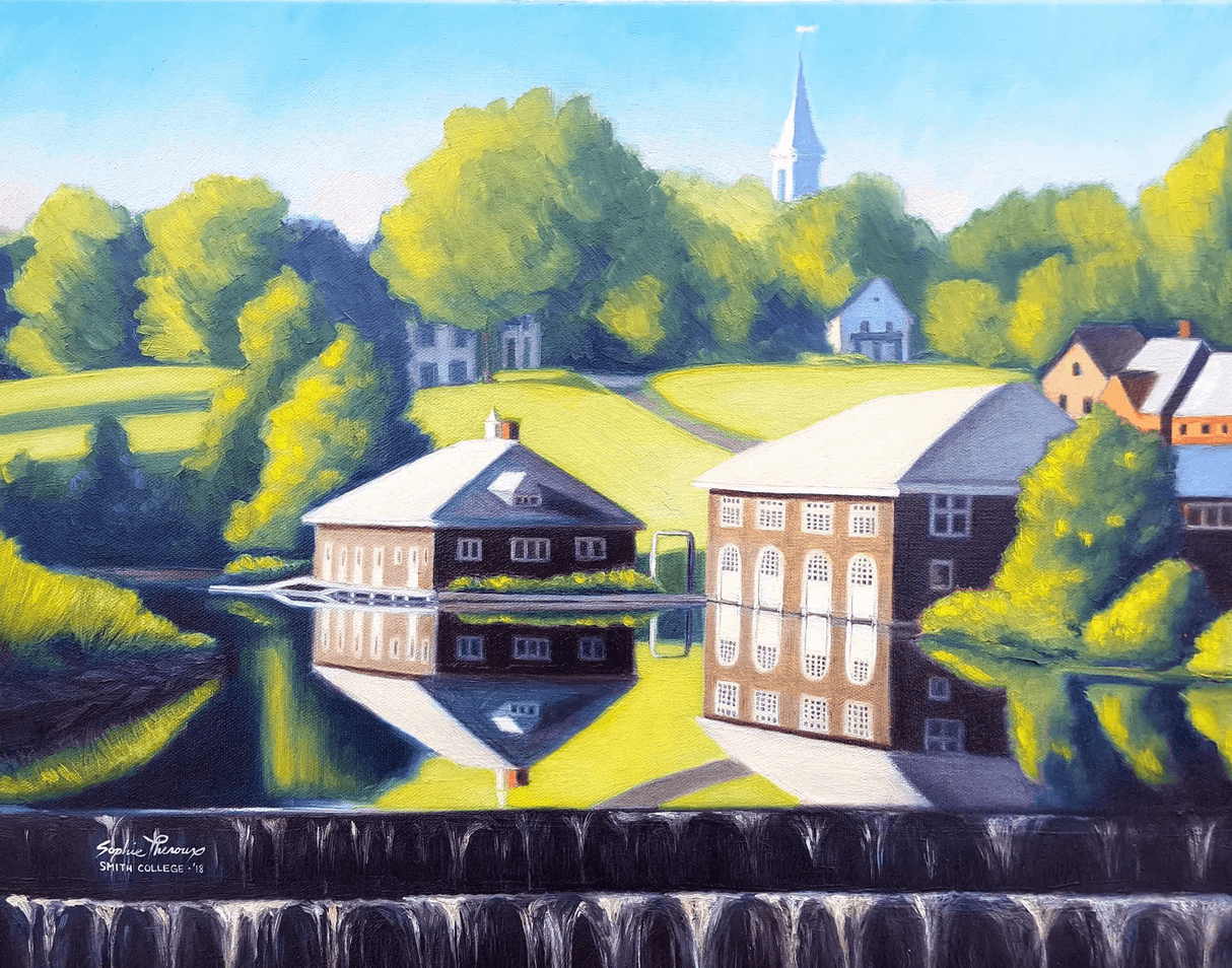 Smith College Boathouse 11x14 Print from Sophie Theroux at Pinch in Northampton, MA