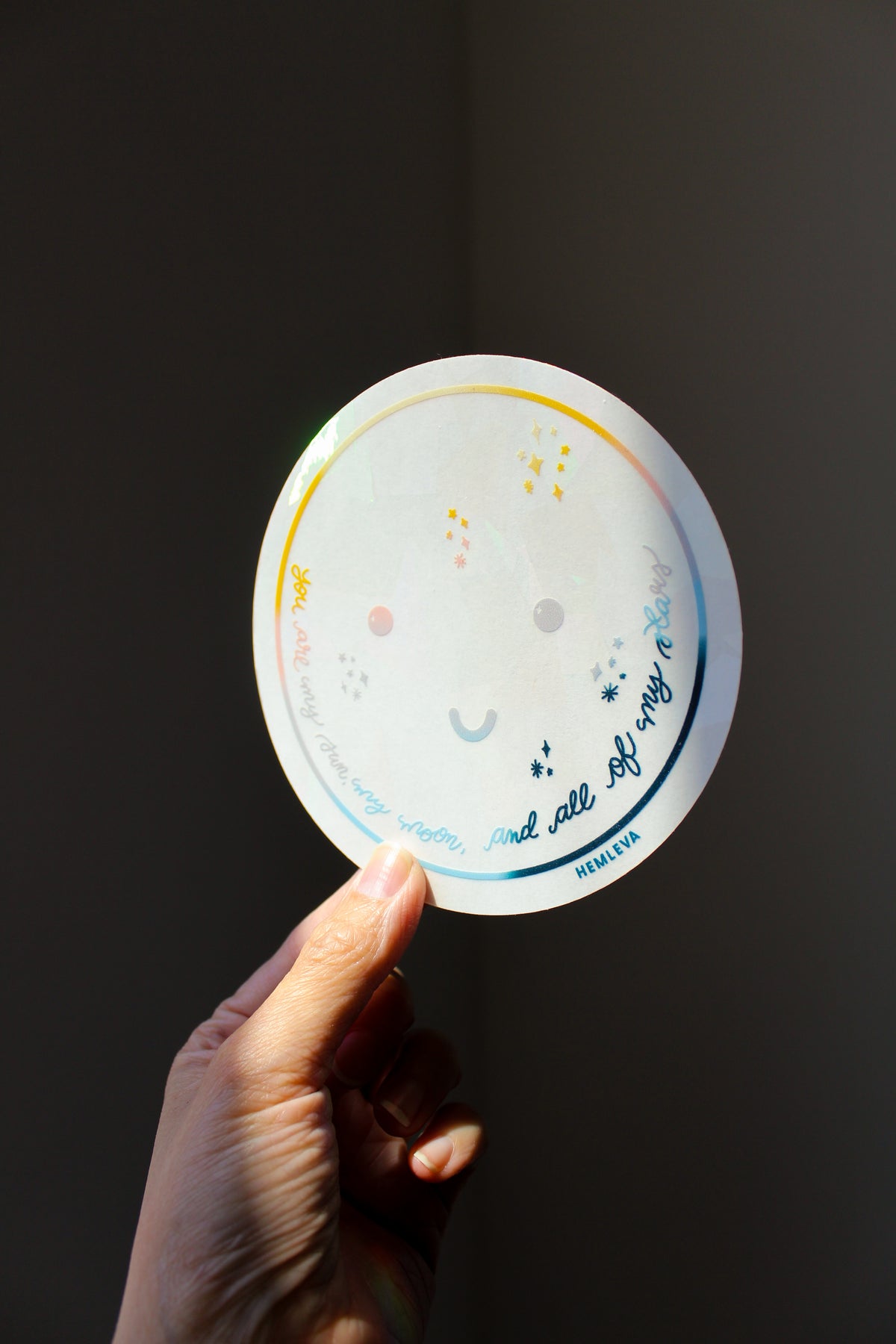 You Are All of My Stars Suncatcher from HEMLEVA at Pinch in Northampton, MA