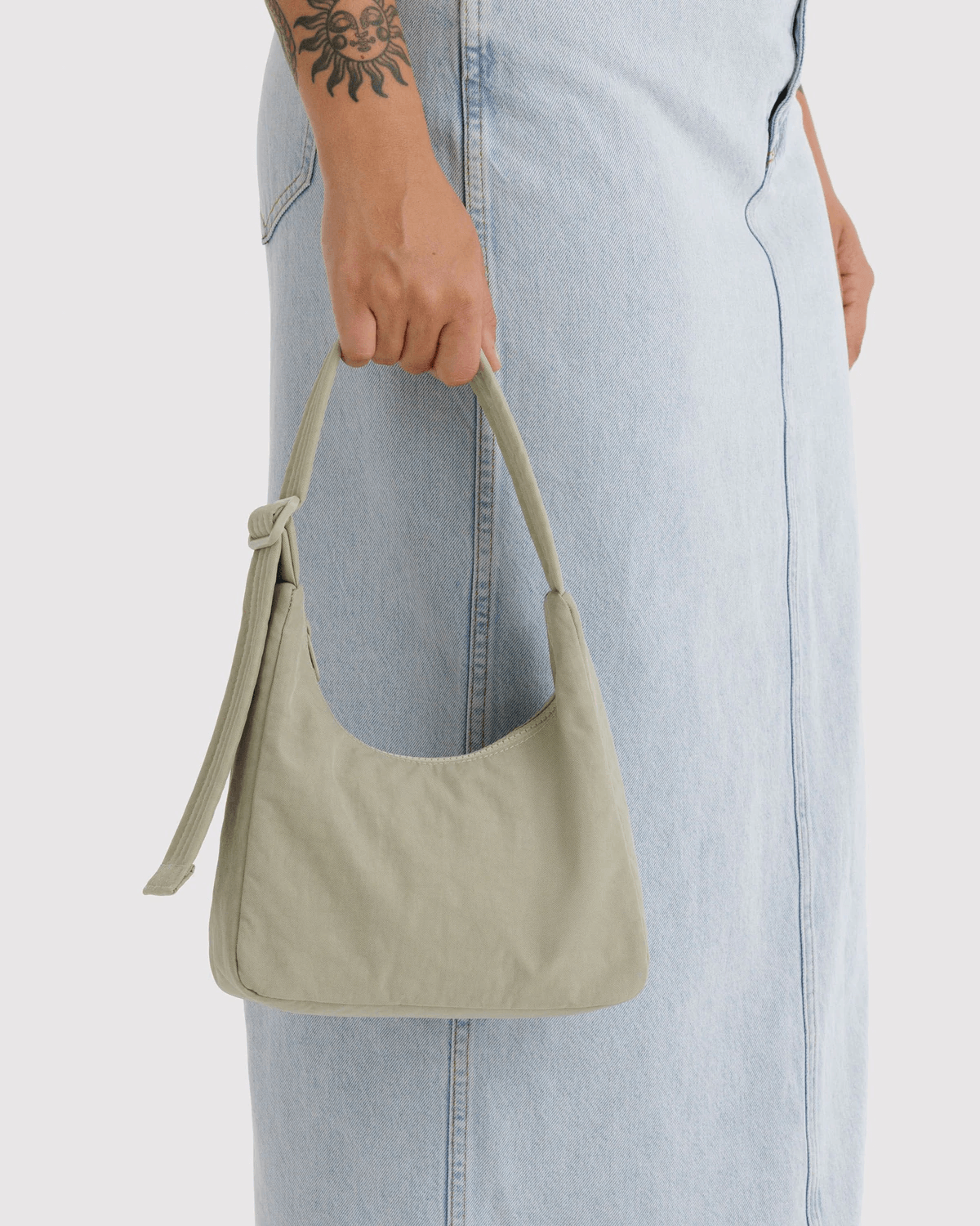Mini Shoulder Bag in Celadon at PINCH