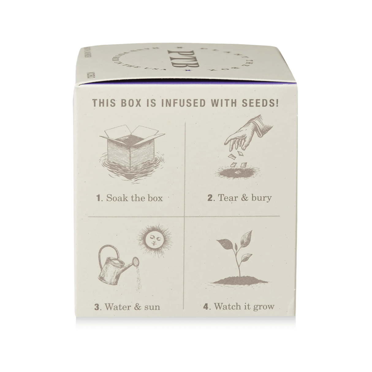 Heath Lavender Plant the Box Candle from KOBO at Pinch in Northampton, MA