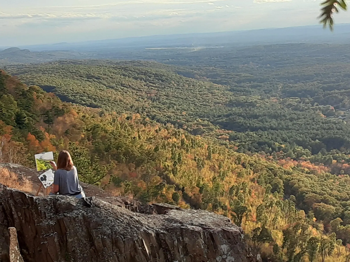 View from Mount Tom, MA 11x14 Print from Sophie Theroux at Pinch in Northampton, MA