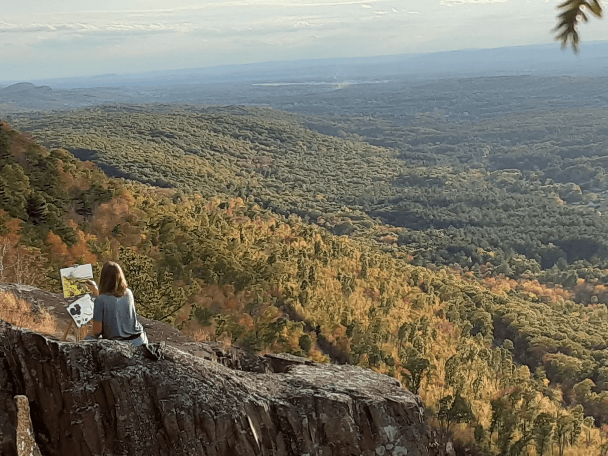 View from Mount Tom, MA 11x14 Print from Sophie Theroux at Pinch in Northampton, MA