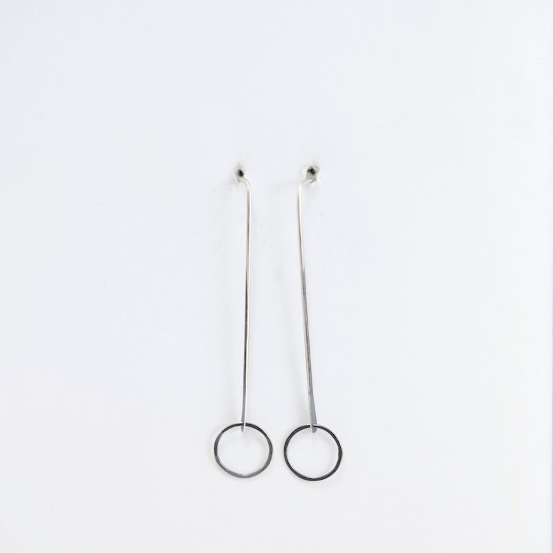 Ostrich Drops Earrings