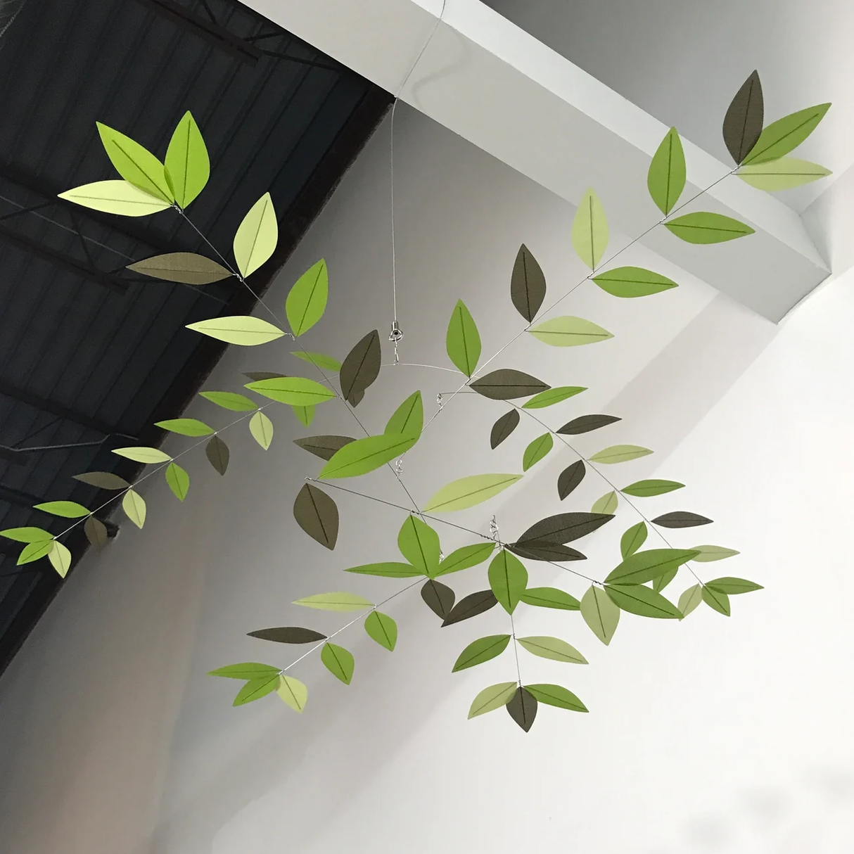 Moon Lily Silk Mobile in Original leaf from Moon-Lily Silk Mobiles at Pinch in Northampton, MA