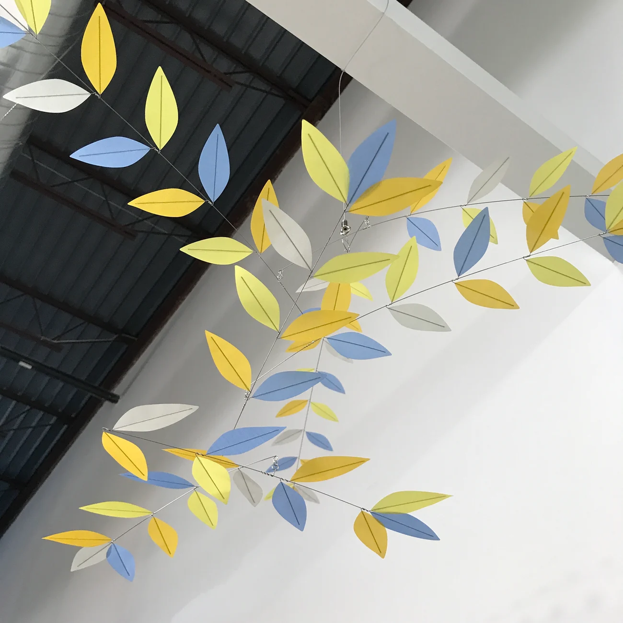 Moon Lily Silk Mobile in Good Morning from Moon-Lily Silk Mobiles at Pinch in Northampton, MA