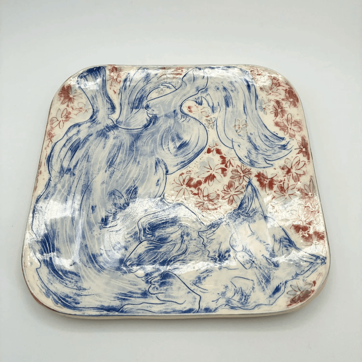 Square Plate "Oh' the Darlin' Baby" at PINCH