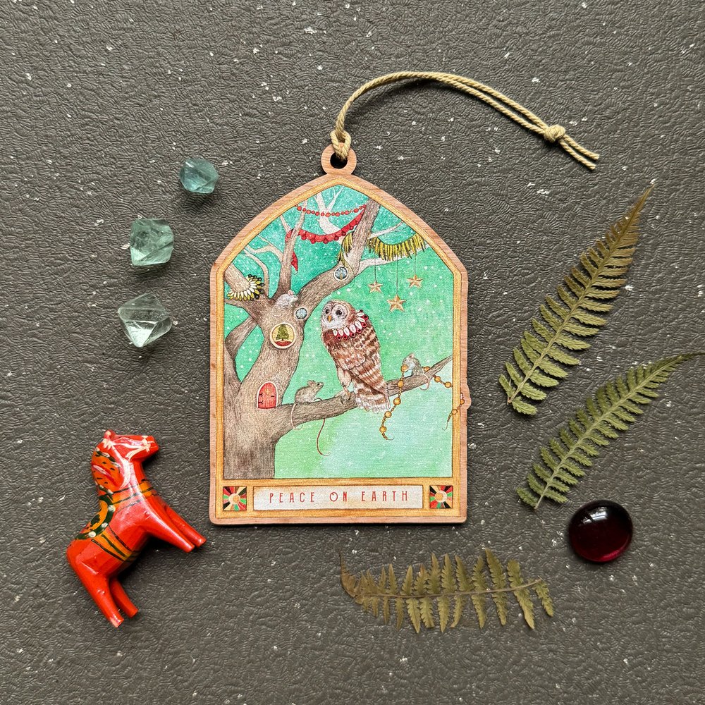 Adorno de paz en la Tierra