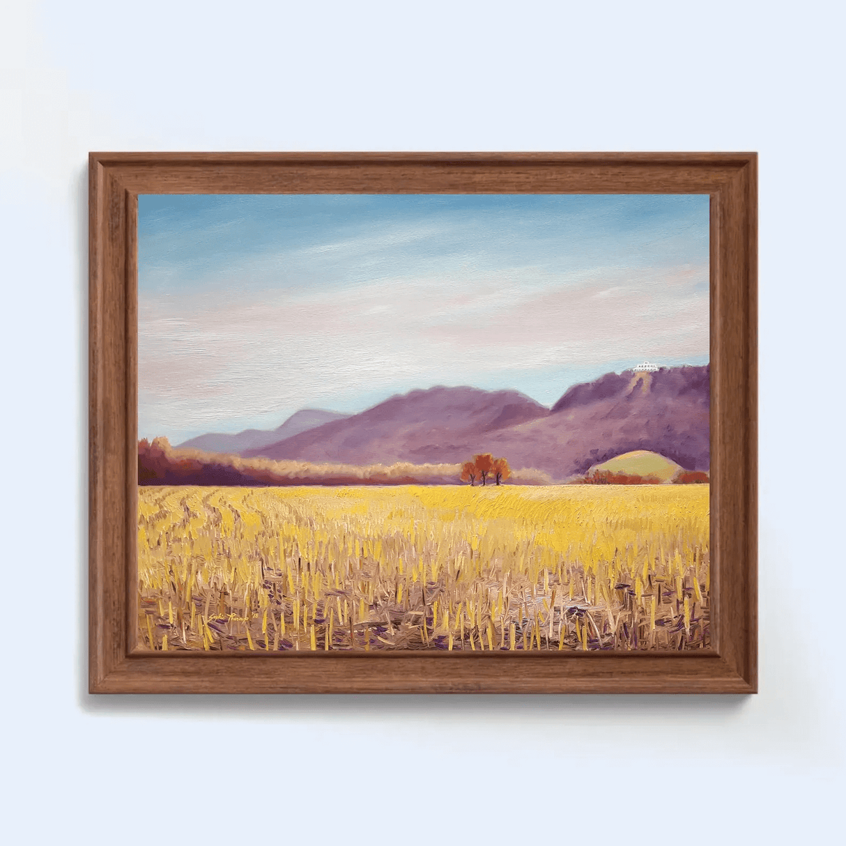 The Summit House from Northampton Meadows, MA 11x14 Print from Sophie Theroux at Pinch in Northampton, MA