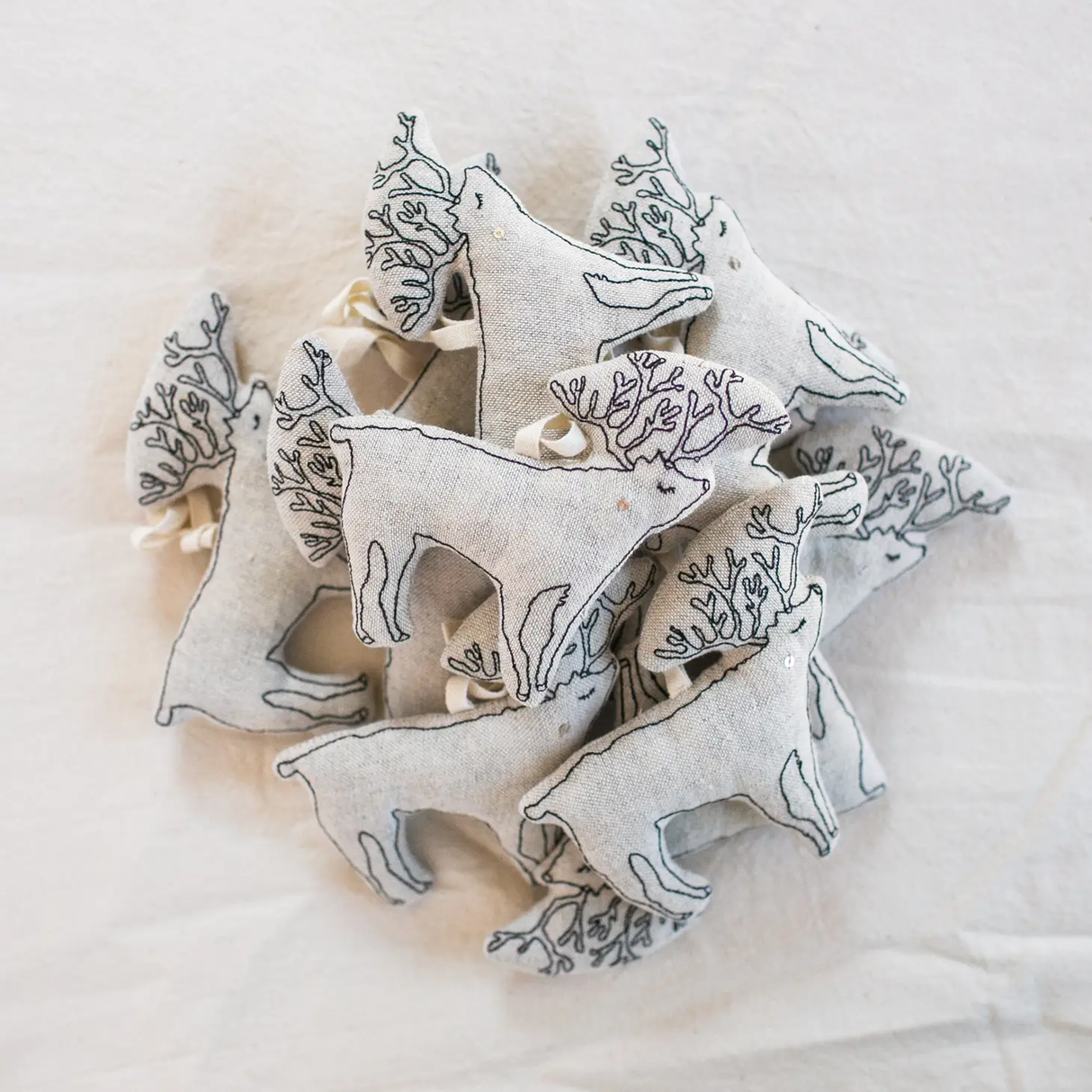 Woodland Reindeer Lavender-filled Ornament from Skippy Cotton at Pinch in Northampton, MA