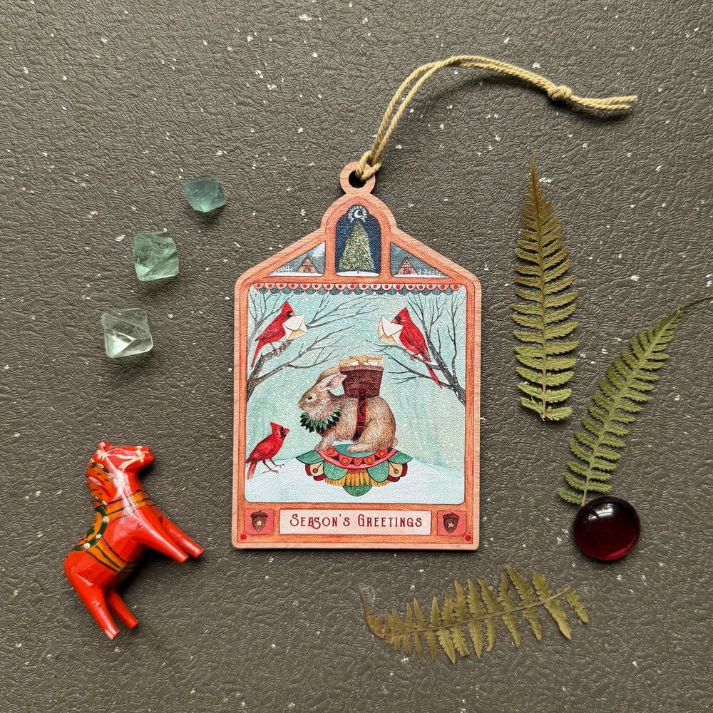 Season's Greetings Ornament at PINCH
