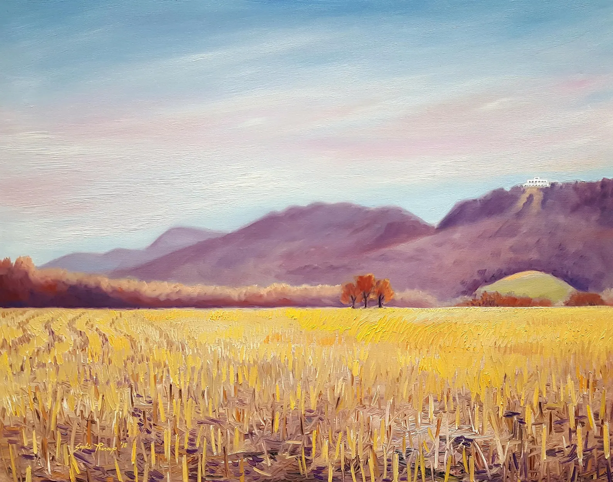 The Summit House from Northampton Meadows, MA 11x14 Print from Sophie Theroux at Pinch in Northampton, MA