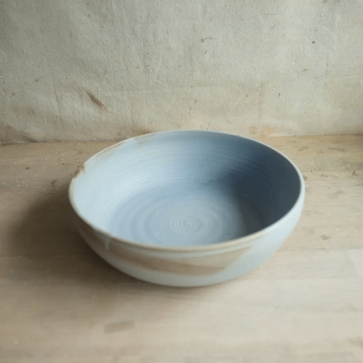 Pasta Bowl in Cenote from Settle Ceramics at Pinch in Northampton, MA