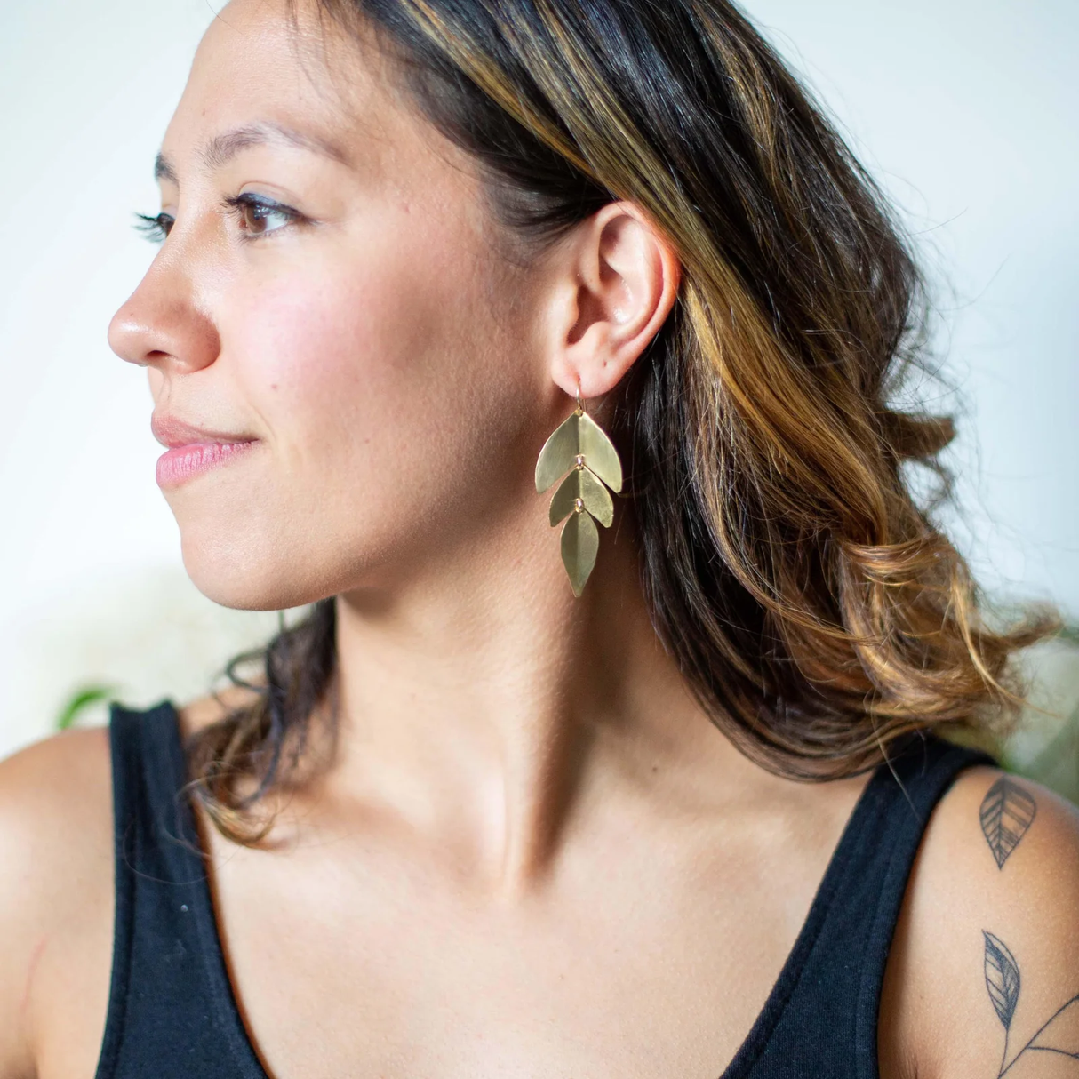 Sage Earrings from Carolyn Keys at Pinch in Northampton, MA