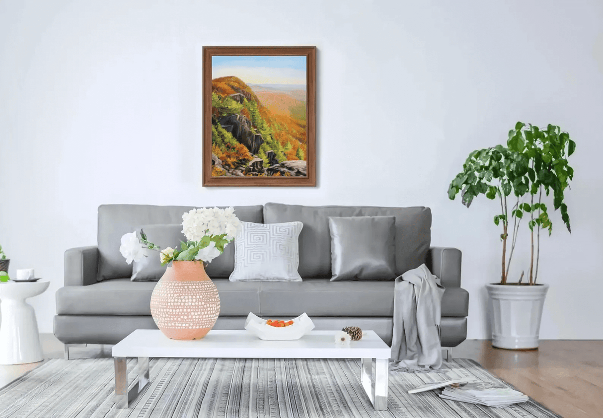 Cliffs from Mount Tom, MA 11x14 Print from Sophie Theroux at Pinch in Northampton, MA