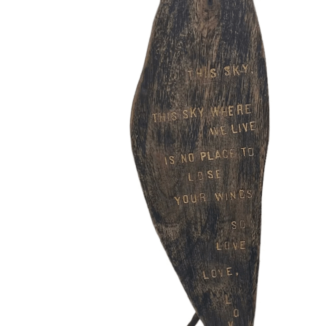 Black Bird (This Sky by Hafiz) Wall Hanging from Sugarboo Designs at Pinch in Northampton, MA