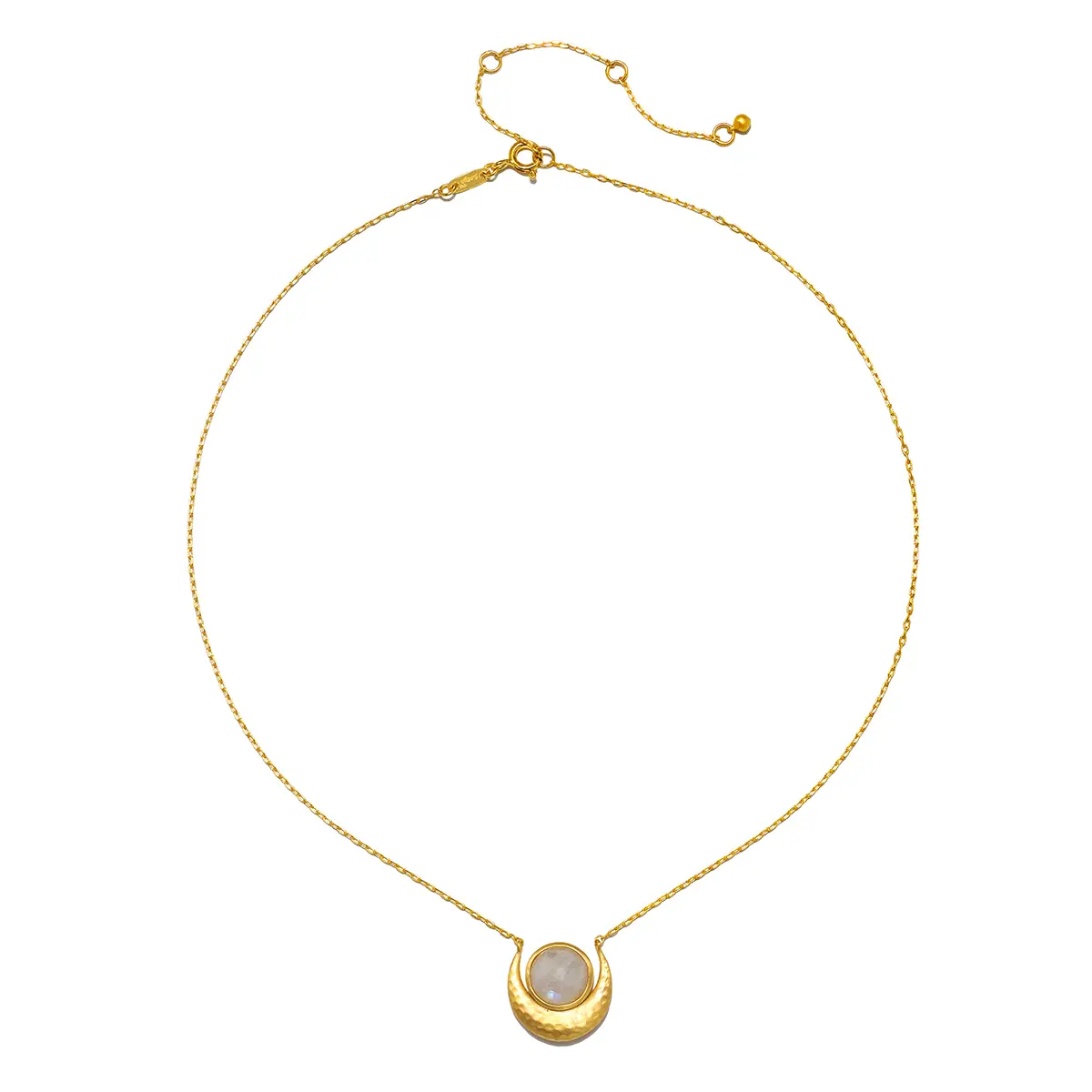 Cradled in Light Moonstone Necklace from Satya at Pinch in Northampton, MA