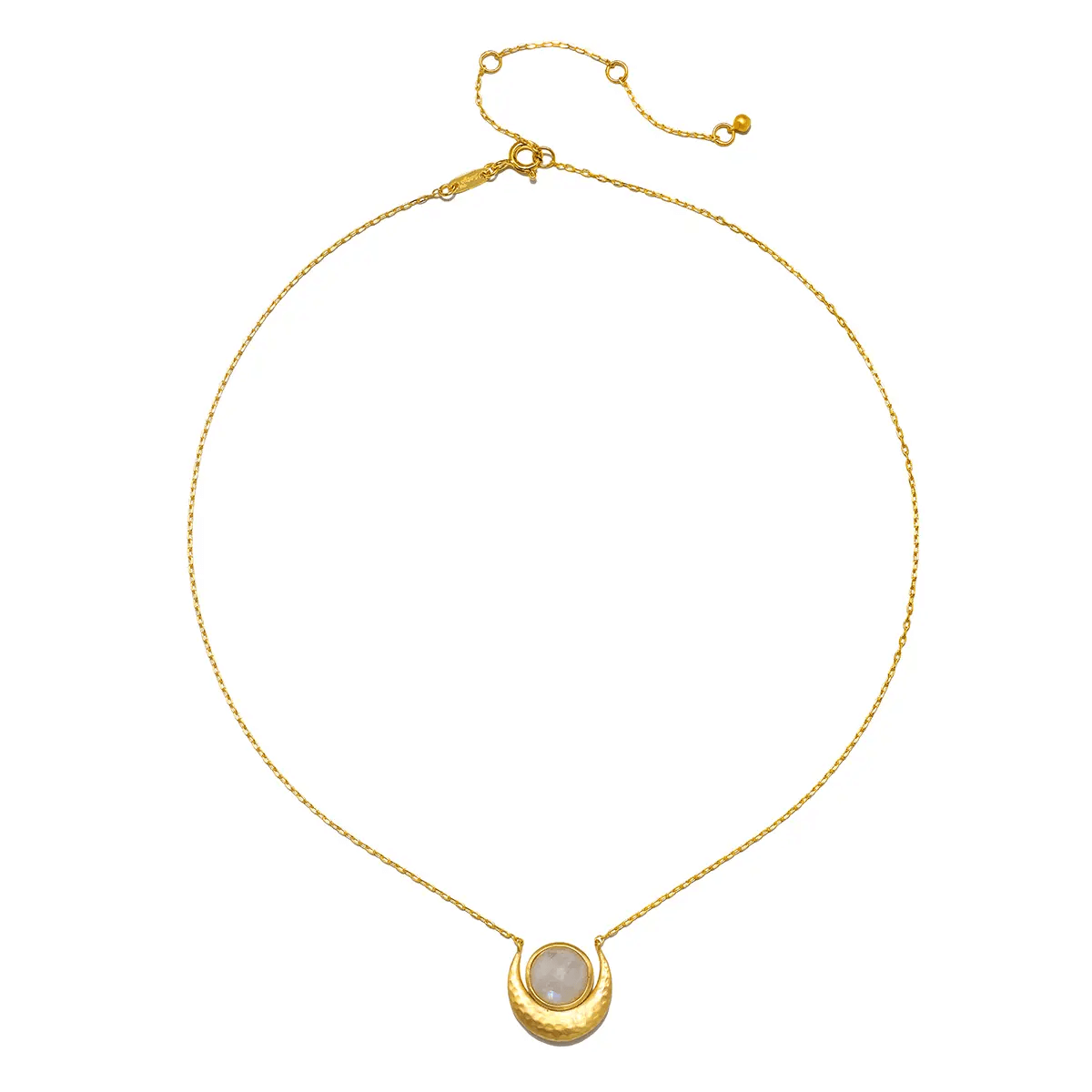 Cradled in Light Moonstone Necklace from Satya at Pinch in Northampton, MA