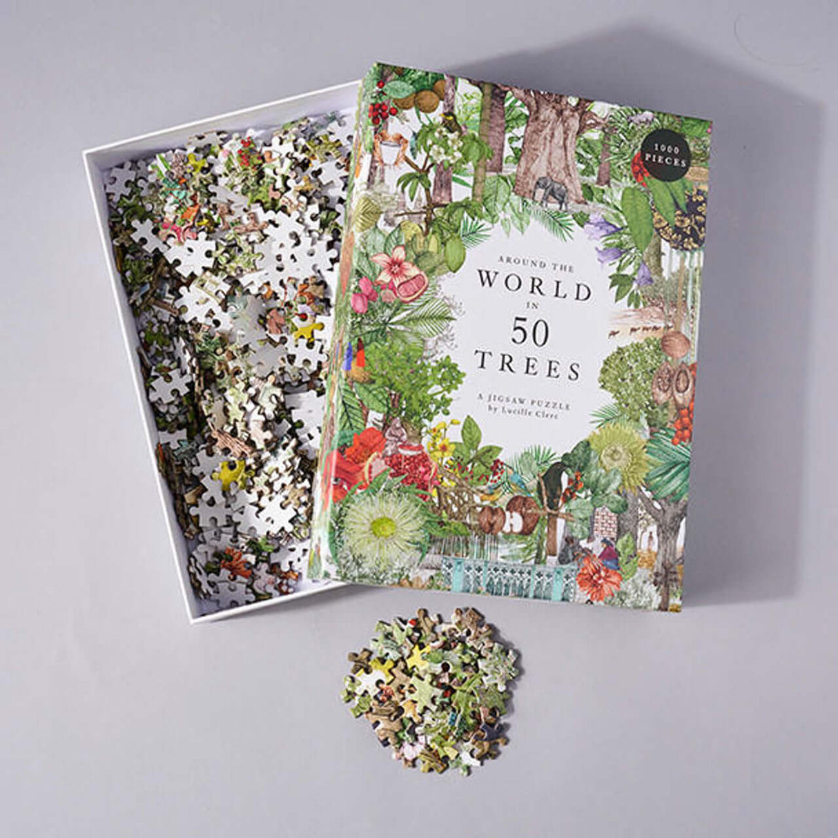 Around the World in 50 Trees Puzzle 1000 pieces at PINCH