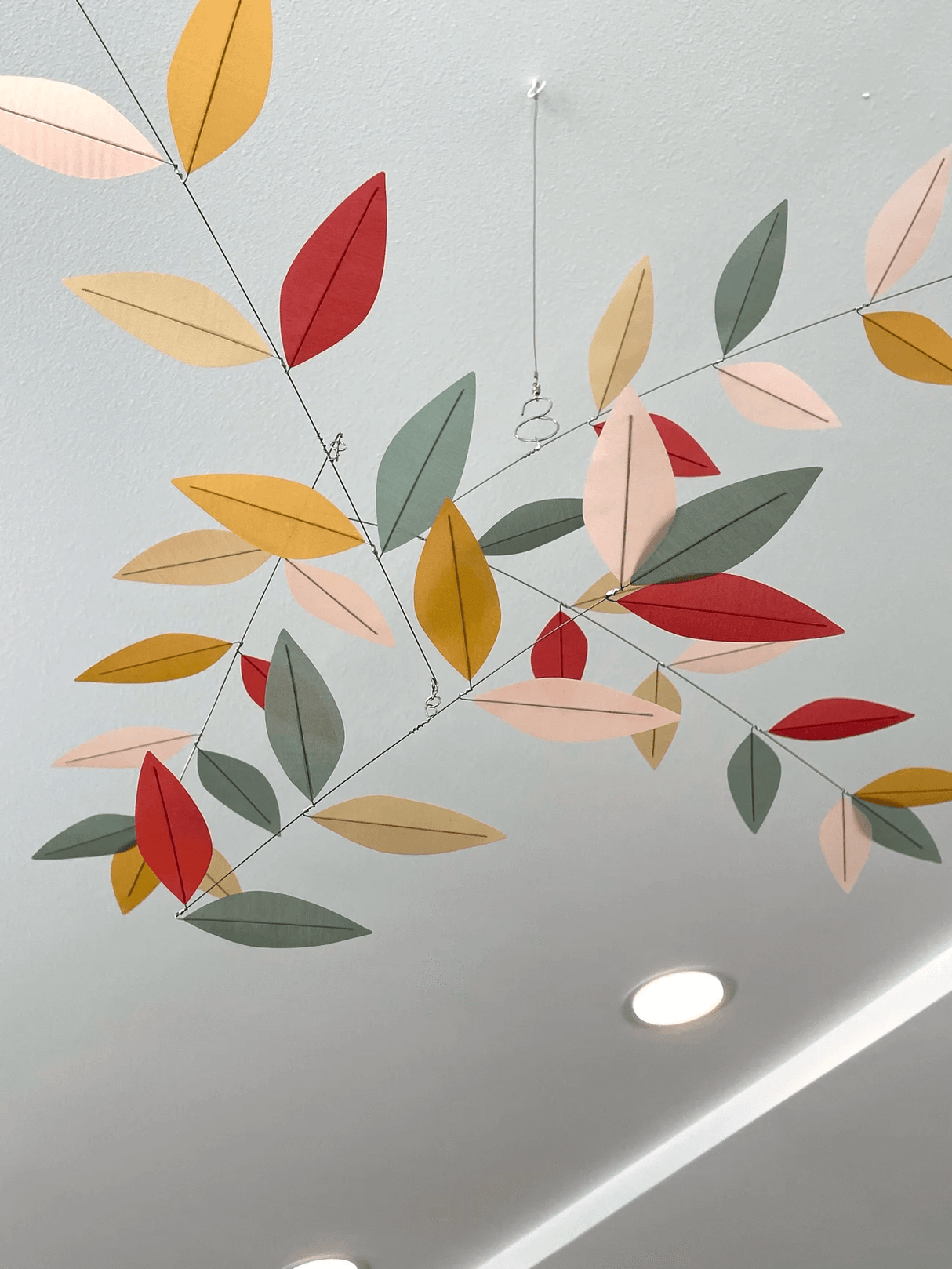 Moon Lily Silk Mini Mobile in Daisy Chain from Moon-Lily Silk Mobiles at Pinch in Northampton, MA