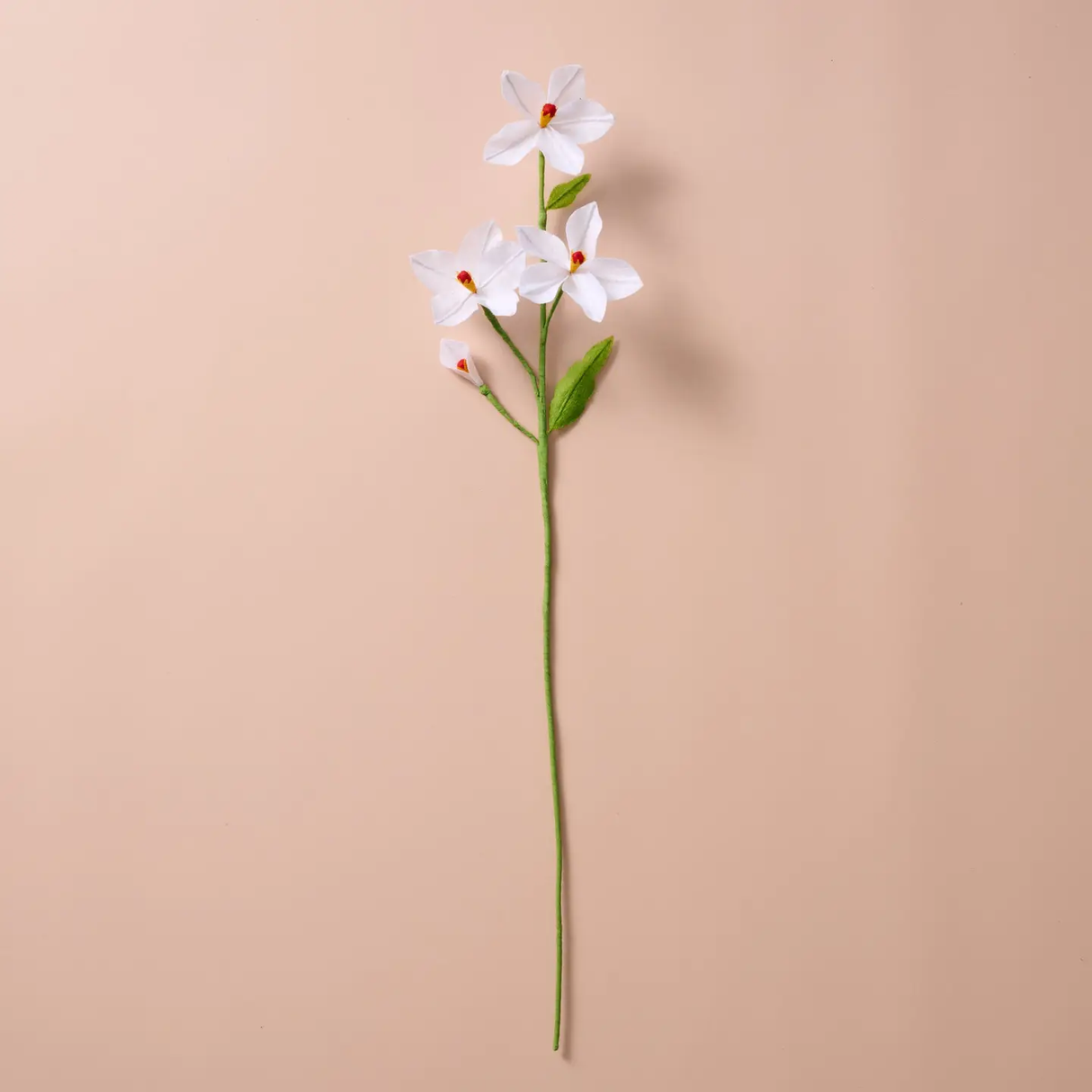 Silk Paper Paperwhite Flower