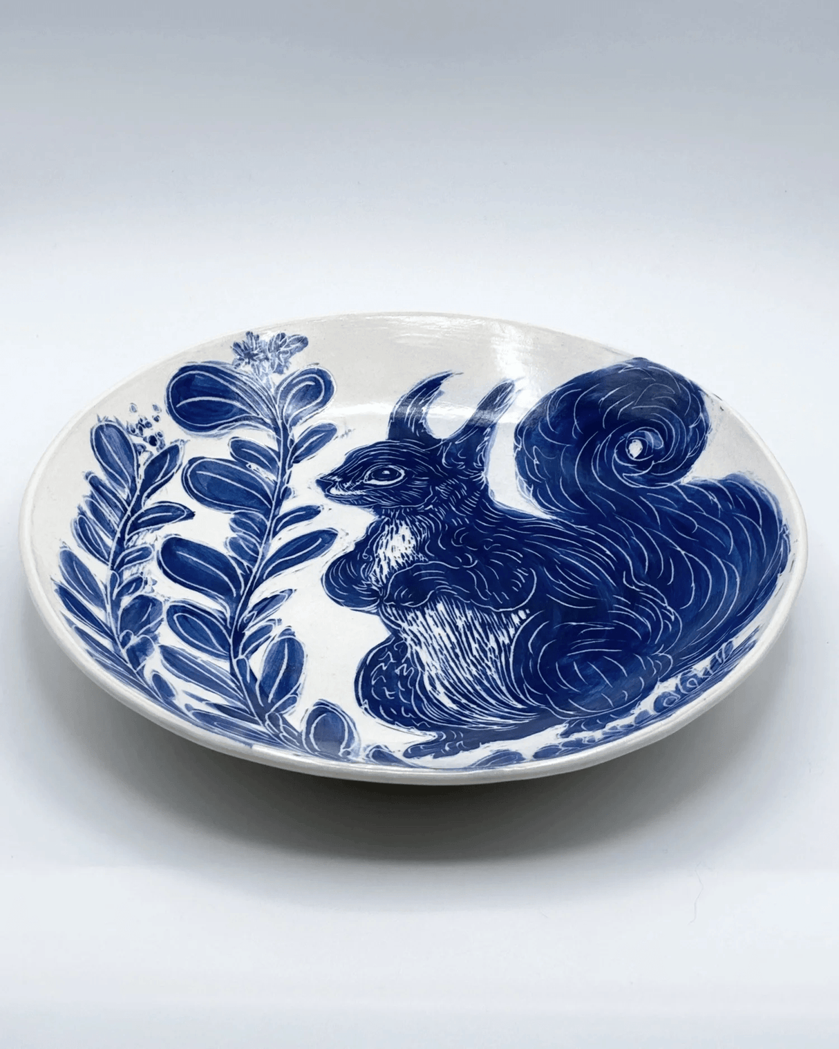Plate "Blue Squirrel Pal" at PINCH