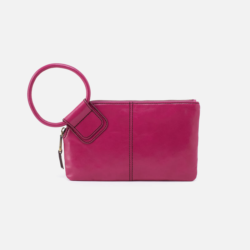 Sable Leather Wristlet