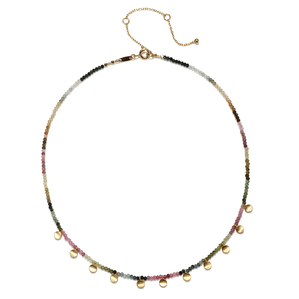 Tourmaline Phases of the Moon Choker from Satya at Pinch in Northampton, MA