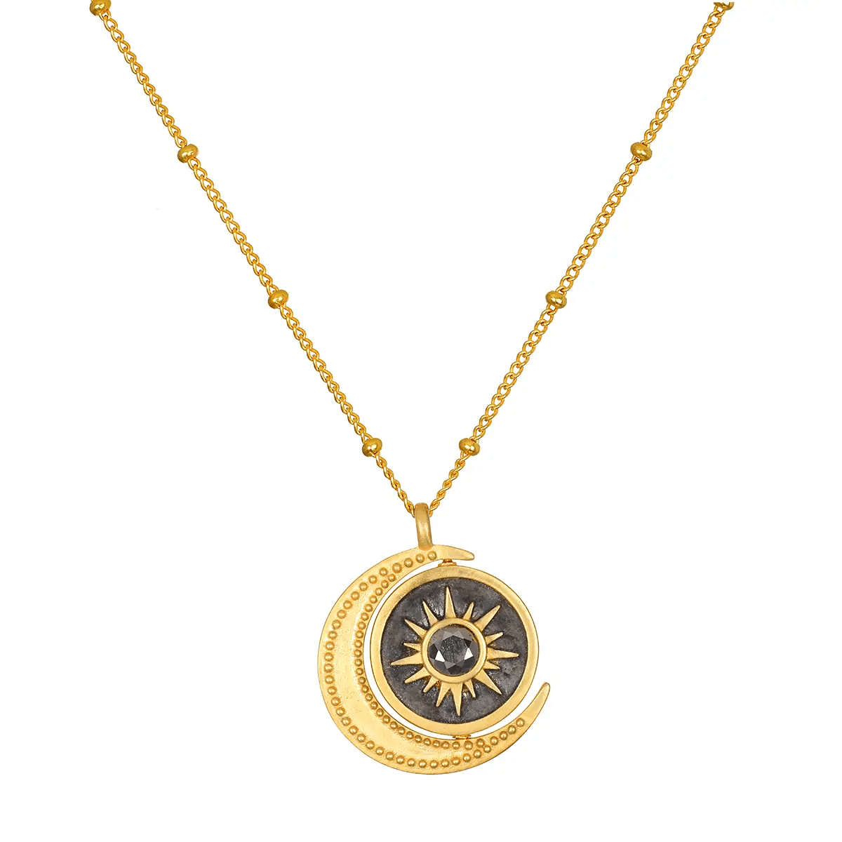 United in Light Spinning Pendant Necklace at PINCH