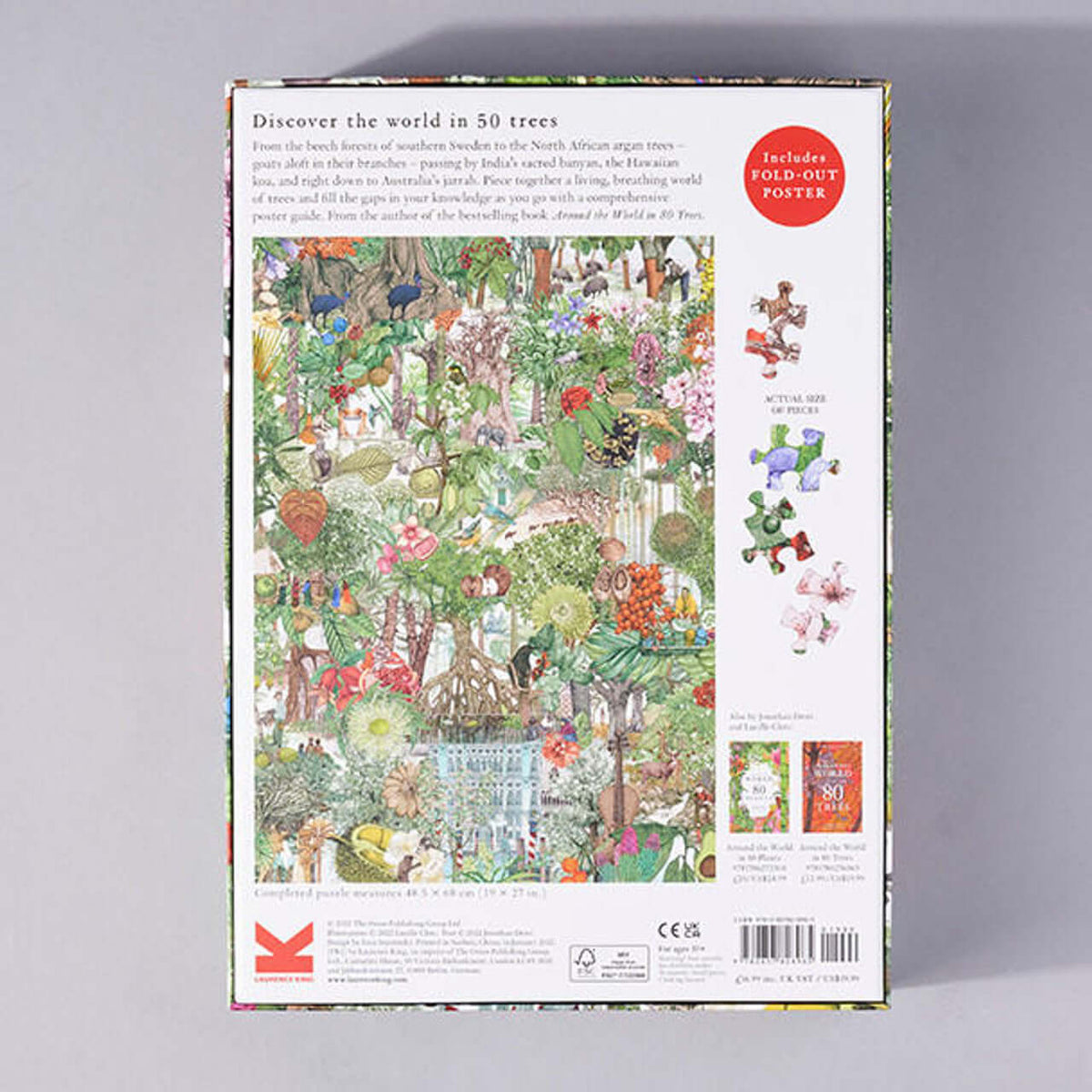 Around the World in 50 Trees Puzzle 1000 pieces at PINCH