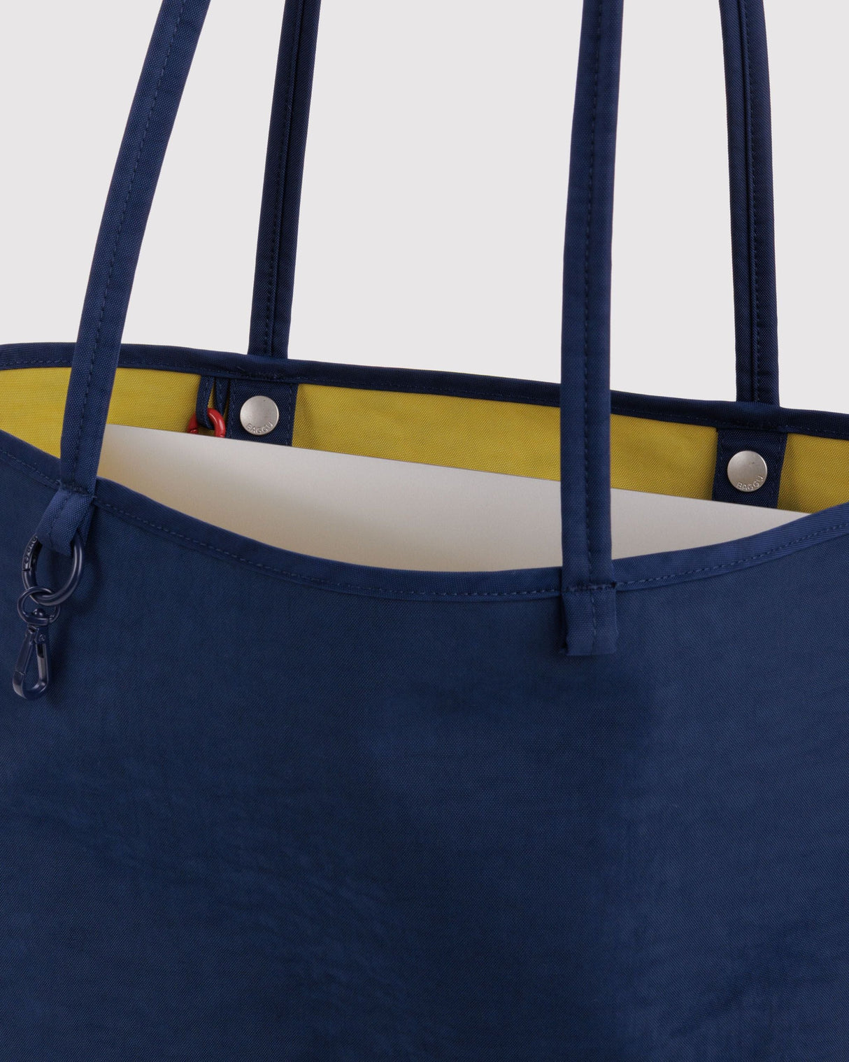 Medium Reversible Tote in Navy Mix