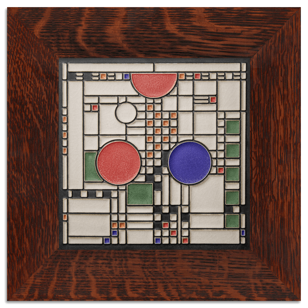 Tile 8x8 Coonley Playhouse from Motawi Tileworks at Pinch in Northampton, MA