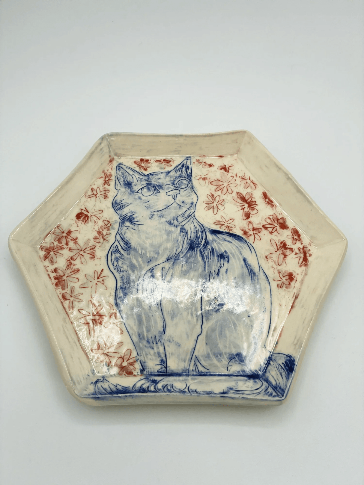 Hexagon Plate "Prim and Proper"