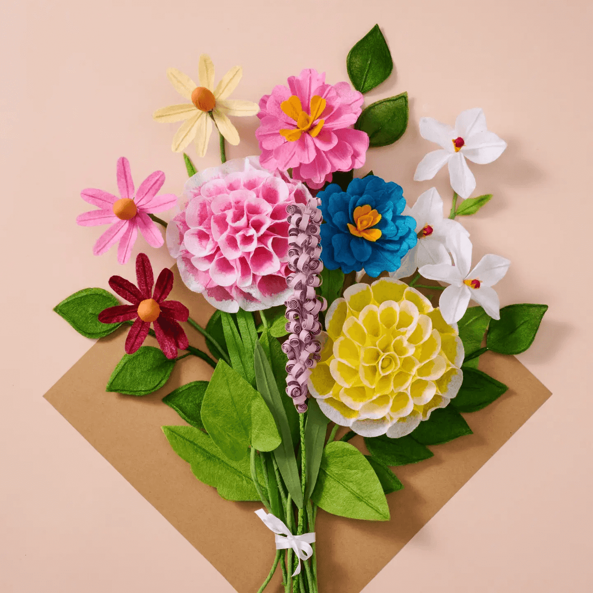 Silk Paper Paperwhite Flower